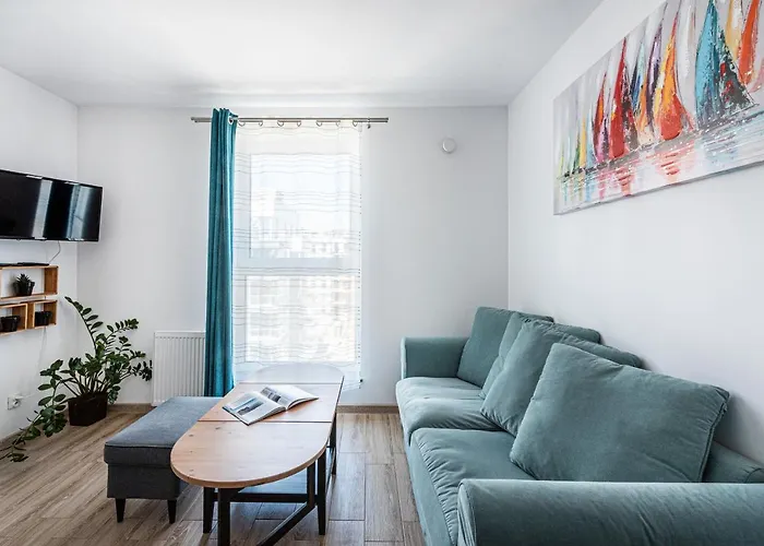 Niebieski Optilocus Apartament Gdańsk
